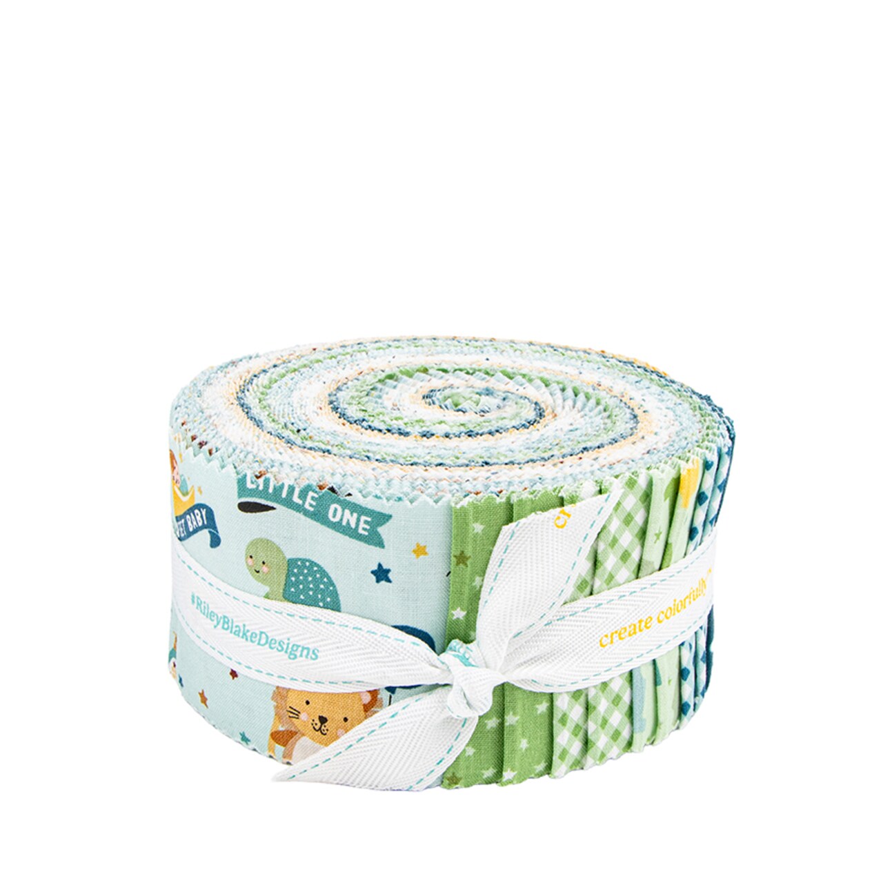 Baby Boy 2.5" Strip Roll (Jelly Roll / Rolie Polie) by for Riley Blake (RP-16760-40)